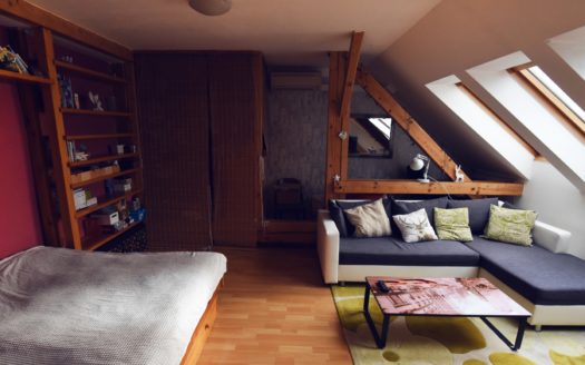 Podkrovní bydlení 1+1 kousek od centra