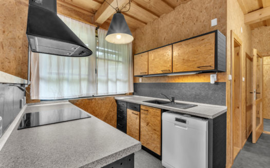 Prostorný horský byt 4+kk (120 m2) s krbem a parkováním – Pec pod Sněžkou